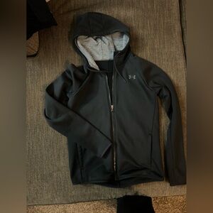 Under Armour Black Zip Up